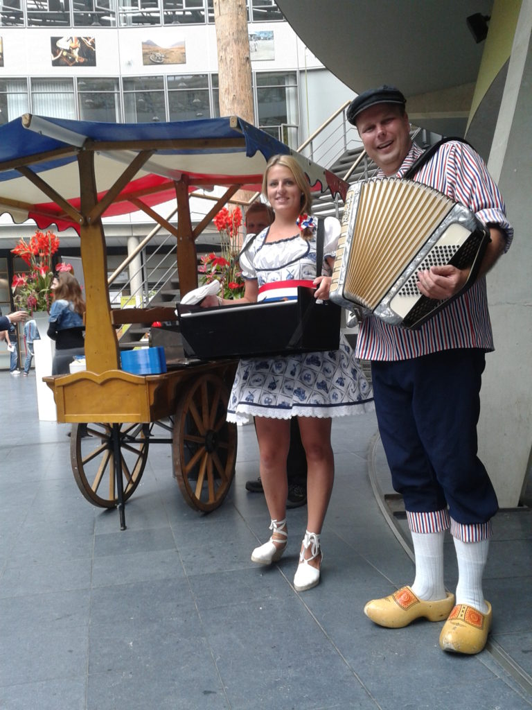 haringkar met accordeonmuziek