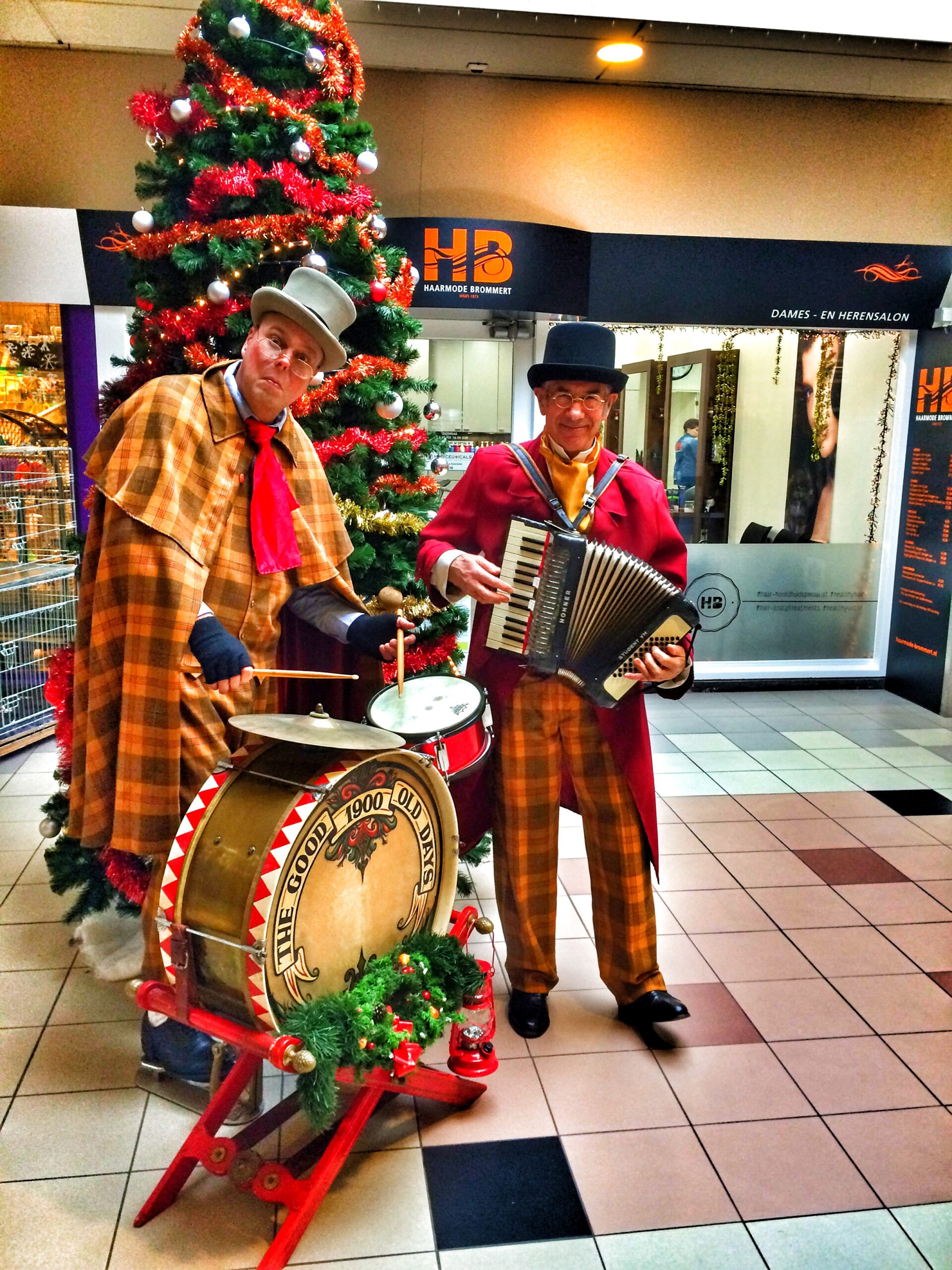 Dickens Duo Kerst entertainment