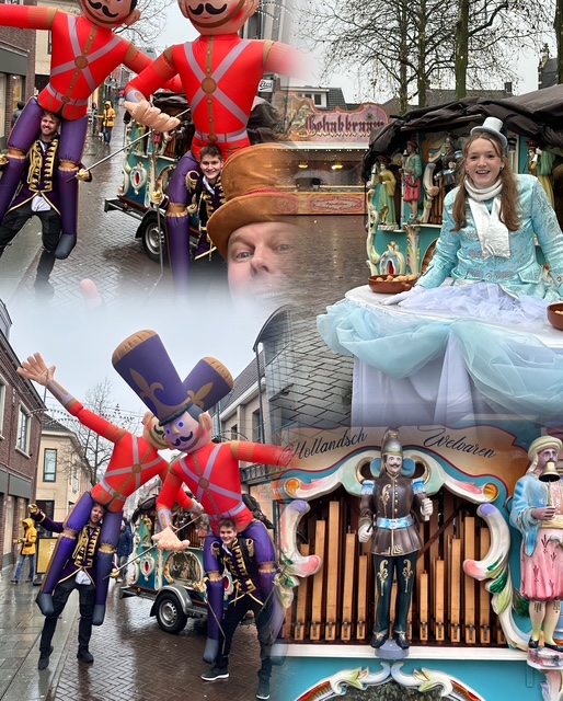 Dickens met groot orgel venray