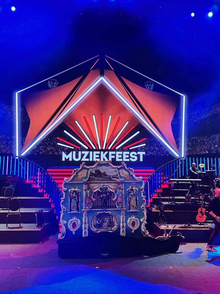 Draaiorgel bij Muziekfeest van het jaar